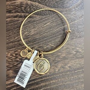 Alex and Ani “C” Initial Bracelet D9